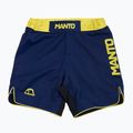 MANTO Stripe 2.0 men's training shorts navy blue MNS002_NAV_2S