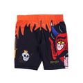 MANTO Diablo men's training shorts black-orange MNS545_BLK 3