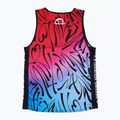 Men's training tank top MANTO Multi Gradient red-blue MNR512 2