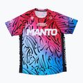 MANTO men's training T-shirt Multi Gradient red-blue MNR513