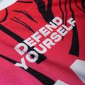 MANTO men's training T-shirt Multi Gradient red-blue MNR513 5