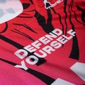 MANTO men's rashguard Multi Gradient red-blue MNR854 7