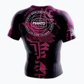 MANTO Men's Rashguard Fragments Rashguard black/red MNR867 2