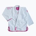 GI for Brazilian jiu-jitsu men's MANTO Balaclava white MNG982_WHT/PIN