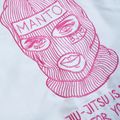 GI for Brazilian jiu-jitsu men's MANTO Balaclava white MNG982_WHT/PIN 6