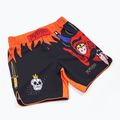 MANTO Diablo men's training shorts black-orange MNS507_BLK 2