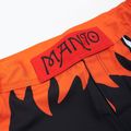 MANTO Diablo men's training shorts black-orange MNS507_BLK 5