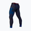 Men's training leggings MANTO Night Out black/red 3