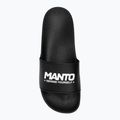MANTO Defend black men's flip-flops 6