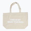 MANTO Muay Thai Tote bag beige