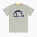 Men's T-shirt MANTO Vibe 25 light grey/dark purple
