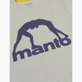 Men's T-shirt MANTO Vibe 25 light grey/dark purple 2