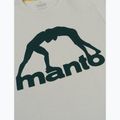 Men's T-shirt MANTO Vibe 25 light grey/dark green 2