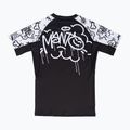 MANTO Debza men's rashguard white/black 2