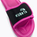 Kubota flip-flops Velcro magenta KKRZ22 7