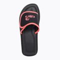 Kubota Velcro flip-flops black and pink KKRZ25 6