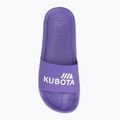 Kubota Basic purple women's flip-flops KKBB10 6