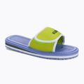 Kubota flip-flops Velcro blue/lime KKRZ67