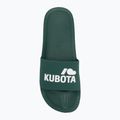 Men's Kubota Basic flip-flops dark green 5