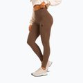 Women's training leggings Octagon Legion Ribber brown 4