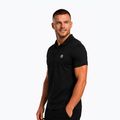 Men's polo shirt Octagon Legion Small Logo 3D Polo black/white 3