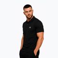 Men's polo shirt Octagon Legion Small Logo 3D Polo black 3