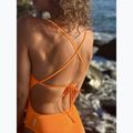 Ladies' one-piece swimsuit Clap Dwuwarstwowy Wiązany summer orange 3