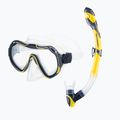 AQUA-SPEED Java + Elba diving set yellow-grey 614