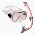 AQUA-SPEED children's diving set Enzo + Evo pink 604