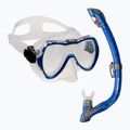 AQUA-SPEED children's diving set Enzo + Evo blue 604