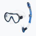 AQUA-SPEED Java + Elba diving set blue 614 10