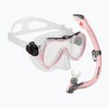 AQUA-SPEED children's diving set Enzo + Evo pink 604