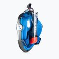 AQUA-SPEED Brizo full face mask for snorkelling + camera holder black/blue 4