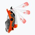 AQUA-SPEED Spectra 2.0 full face mask for snorkelling black/orange 5