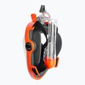 AQUA-SPEED Spectra 2.0 full face mask for snorkelling black/orange 6