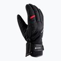 Men's ski gloves Viking Branson GTX black/red 2