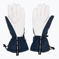 Men's ski gloves Viking Sven Ski navy/white leather 3