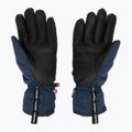 Men's ski gloves Viking Lars Ski navy/black leather 3