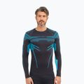 Men's thermal active sweatshirt Brubeck Dry graphite/blue