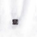 Glovii GA1W heated scarf white 3
