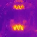 Glovii GJ1G heated sweatshirt grey 10