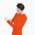 Glovii GJ1R heated sweatshirt red 2