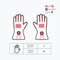 Glovii GR2 heated gloves black 10