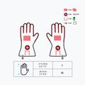 Glovii GDB heated gloves black 11