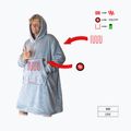 Glovii GU1G grey heated poncho with USB connection 6