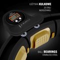 Hula hop with weight and counter HMS HHM13 black/gold 15
