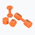 Adjustable dumbells HMS HL03 2 x 2,5 kg orange 2