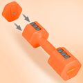 Adjustable dumbells HMS HL03 2 x 2,5 kg orange 5