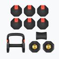 Adjustable dumbbell HMS HL05 3in1 11,34 kg kg black/red 3