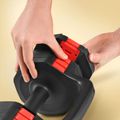Adjustable dumbbell HMS HL05 3in1 11,34 kg kg black/red 8